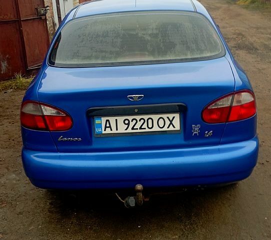 Синій Деу Ланос, об'ємом двигуна 1.4 л та пробігом 180 тис. км за 2950 $, фото 1 на Automoto.ua