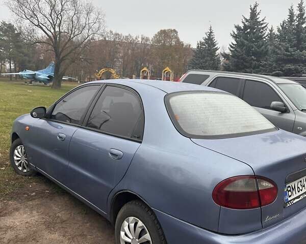 Синій Деу Ланос, об'ємом двигуна 1.5 л та пробігом 250 тис. км за 2000 $, фото 2 на Automoto.ua