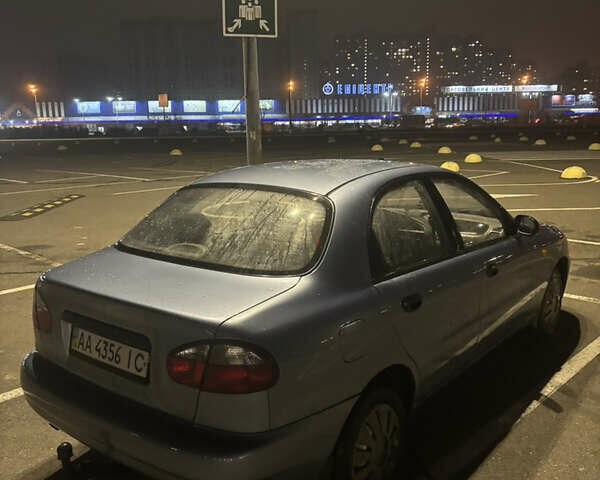 Синий Дэу Ланос, объемом двигателя 1.6 л и пробегом 460 тыс. км за 2200 $, фото 7 на Automoto.ua