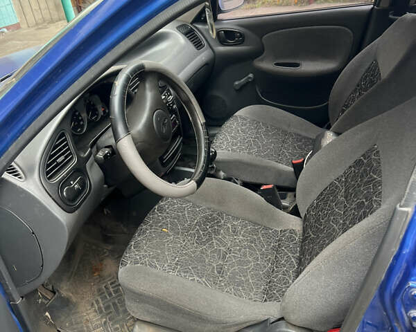 Синий Дэу Ланос, объемом двигателя 1.5 л и пробегом 120 тыс. км за 2500 $, фото 5 на Automoto.ua