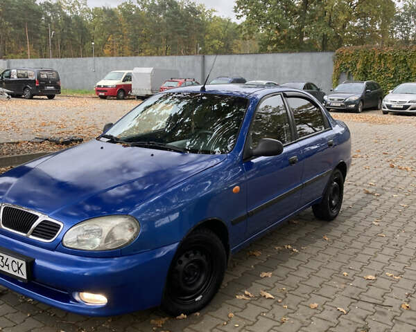 Синий Дэу Ланос, объемом двигателя 1.6 л и пробегом 198 тыс. км за 2700 $, фото 7 на Automoto.ua