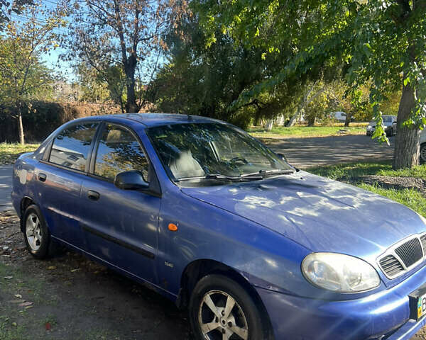 Дэу Ланос 2008 в Одессе на Automoto.ua Синий Дэу Ланос, объемом двигателя 1.5 л и пробегом 138 тыс. км за 2200 $, фото 1 на Automoto.ua