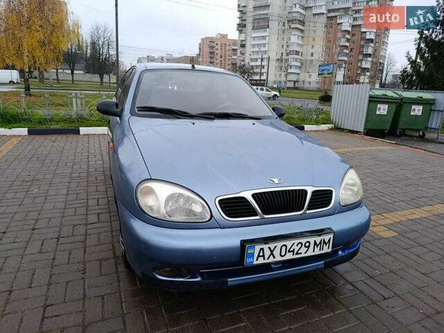 Синий Дэу Ланос, объемом двигателя 1.5 л и пробегом 183 тыс. км за 2450 $, фото 6 на Automoto.ua