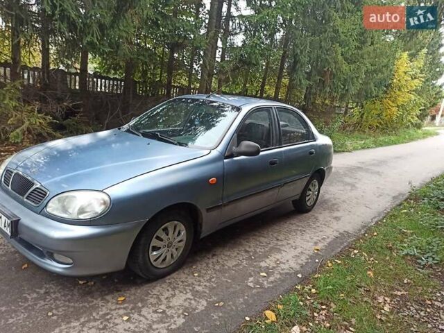 Синий Дэу Ланос, объемом двигателя 1.5 л и пробегом 198 тыс. км за 1650 $, фото 16 на Automoto.ua