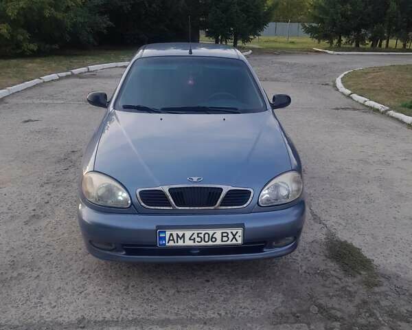 Синий Дэу Ланос, объемом двигателя 1.5 л и пробегом 127 тыс. км за 2800 $, фото 8 на Automoto.ua