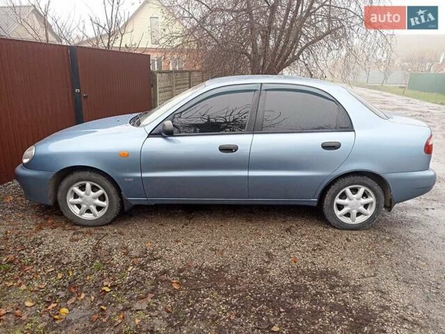 Синий Дэу Ланос, объемом двигателя 1.5 л и пробегом 125 тыс. км за 2900 $, фото 14 на Automoto.ua