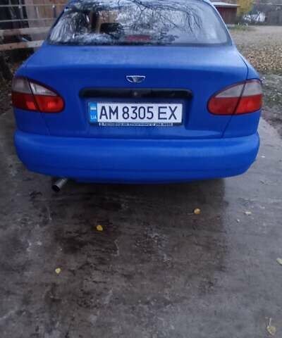 Дэу Ланос 2008 в Пулины (Червоноармейск) на Automoto.ua Синий Дэу Ланос, объемом двигателя 1.5 л и пробегом 250 тыс. км за 2500 $, фото 7 на Automoto.ua