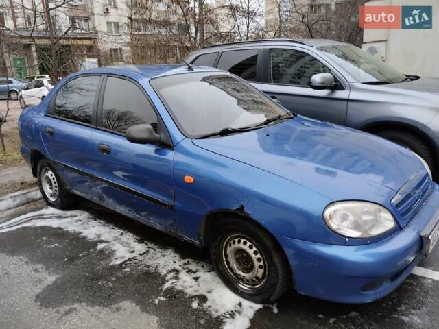 Дэу Ланос 2008 в Киеве на Automoto.ua Синий Дэу Ланос, объемом двигателя 1.5 л и пробегом 211 тыс. км за 1900 $, фото 2 на Automoto.ua