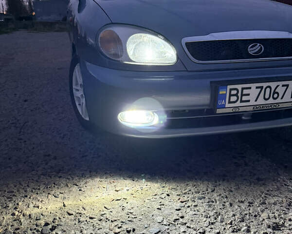 Синий Дэу Ланос, объемом двигателя 1.6 л и пробегом 224 тыс. км за 3499 $, фото 17 на Automoto.ua