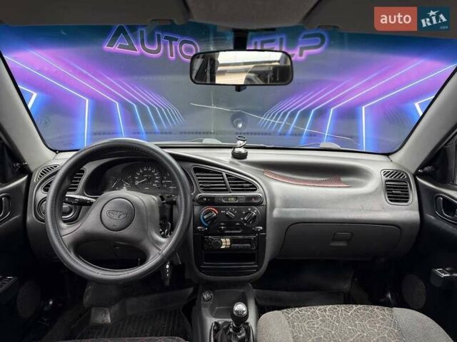 Синий Дэу Ланос, объемом двигателя 1.5 л и пробегом 180 тыс. км за 3299 $, фото 9 на Automoto.ua