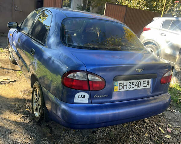 Дэу Ланос 2008 в Одессе на Automoto.ua Синий Дэу Ланос, объемом двигателя 1.5 л и пробегом 138 тыс. км за 2200 $, фото 2 на Automoto.ua
