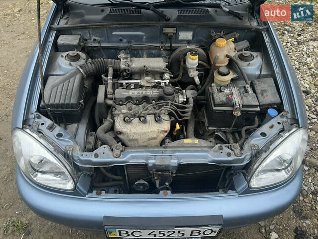 Синий Дэу Ланос, объемом двигателя 1.5 л и пробегом 140 тыс. км за 1750 $, фото 14 на Automoto.ua