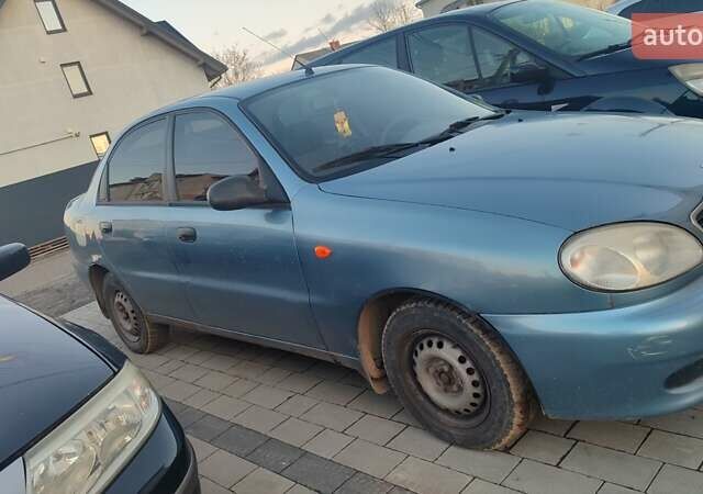 Синий Дэу Ланос, объемом двигателя 1.5 л и пробегом 140 тыс. км за 1500 $, фото 2 на Automoto.ua