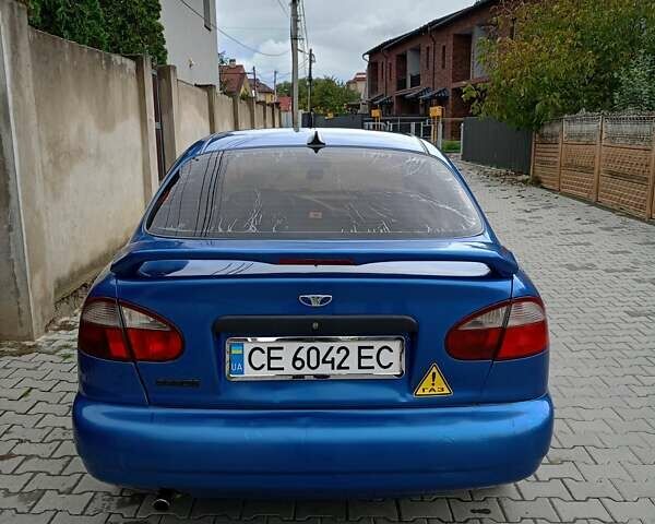 Синій Деу Ланос, об'ємом двигуна 1.5 л та пробігом 359 тис. км за 2000 $, фото 3 на Automoto.ua