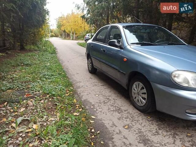 Синий Дэу Ланос, объемом двигателя 1.5 л и пробегом 198 тыс. км за 1650 $, фото 1 на Automoto.ua