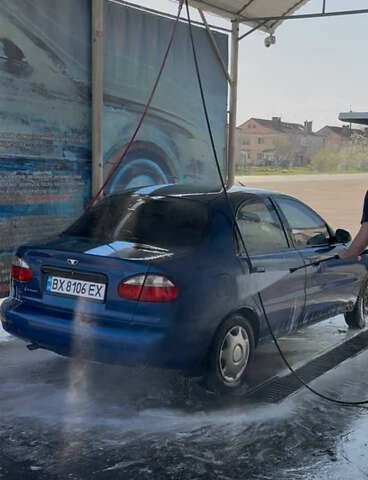 Синий Дэу Ланос, объемом двигателя 1.5 л и пробегом 30 тыс. км за 2300 $, фото 1 на Automoto.ua