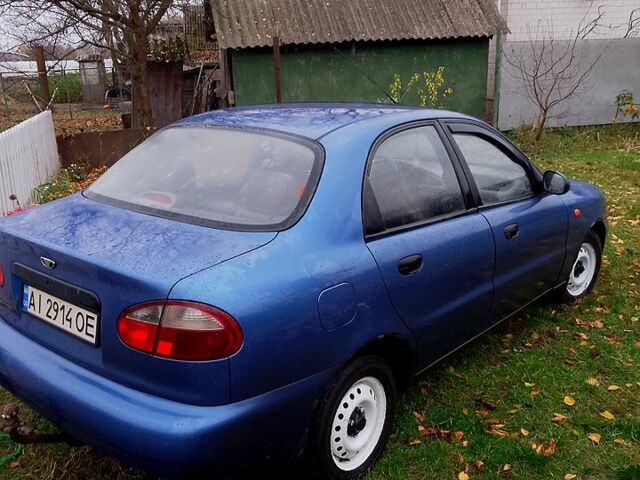 Синий Дэу Ланос, объемом двигателя 1.5 л и пробегом 249 тыс. км за 2500 $, фото 6 на Automoto.ua