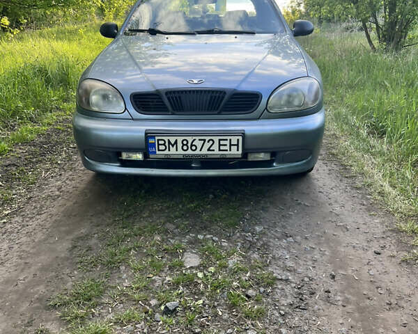 Синий Дэу Ланос, объемом двигателя 1.39 л и пробегом 180 тыс. км за 1800 $, фото 4 на Automoto.ua