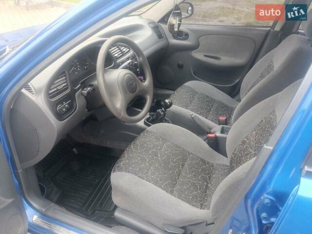 Синий Дэу Ланос, объемом двигателя 1.5 л и пробегом 100 тыс. км за 2750 $, фото 34 на Automoto.ua