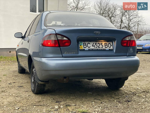 Синий Дэу Ланос, объемом двигателя 1.5 л и пробегом 140 тыс. км за 1750 $, фото 4 на Automoto.ua