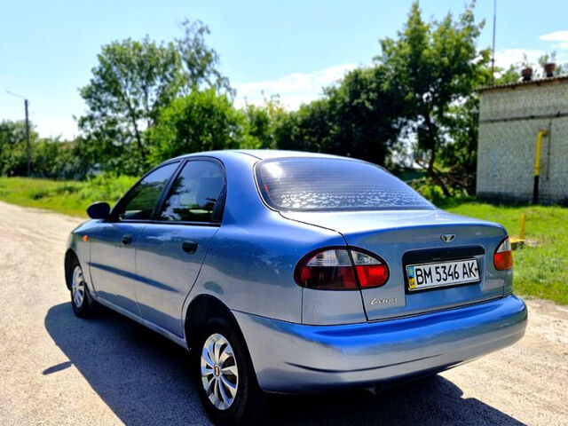 Синий Дэу Ланос, объемом двигателя 1.5 л и пробегом 177 тыс. км за 2700 $, фото 8 на Automoto.ua