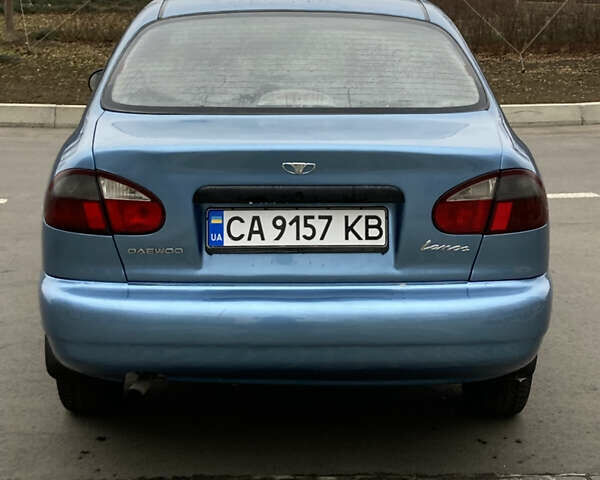 Синий Дэу Ланос, объемом двигателя 1.5 л и пробегом 200 тыс. км за 2200 $, фото 3 на Automoto.ua
