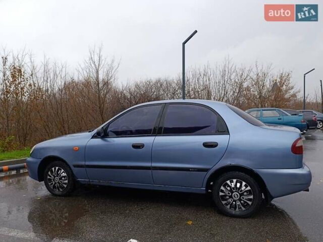 Синий Дэу Ланос, объемом двигателя 1.5 л и пробегом 183 тыс. км за 2450 $, фото 3 на Automoto.ua