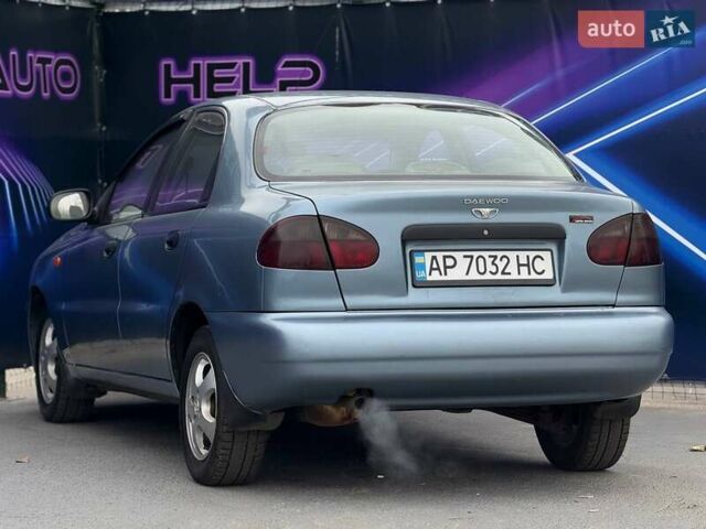 Синий Дэу Ланос, объемом двигателя 1.5 л и пробегом 180 тыс. км за 3299 $, фото 3 на Automoto.ua