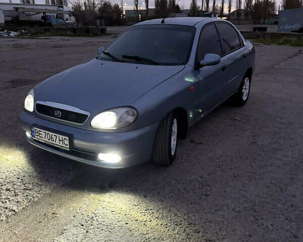 Синий Дэу Ланос, объемом двигателя 1.6 л и пробегом 224 тыс. км за 3499 $, фото 6 на Automoto.ua