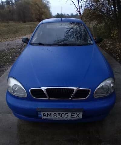 Дэу Ланос 2008 в Пулины (Червоноармейск) на Automoto.ua Синий Дэу Ланос, объемом двигателя 1.5 л и пробегом 250 тыс. км за 2500 $, фото 6 на Automoto.ua