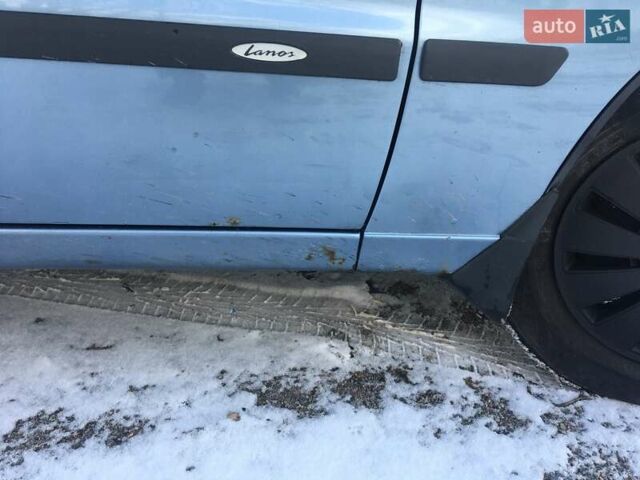 Синий Дэу Ланос, объемом двигателя 1.5 л и пробегом 140 тыс. км за 3400 $, фото 12 на Automoto.ua