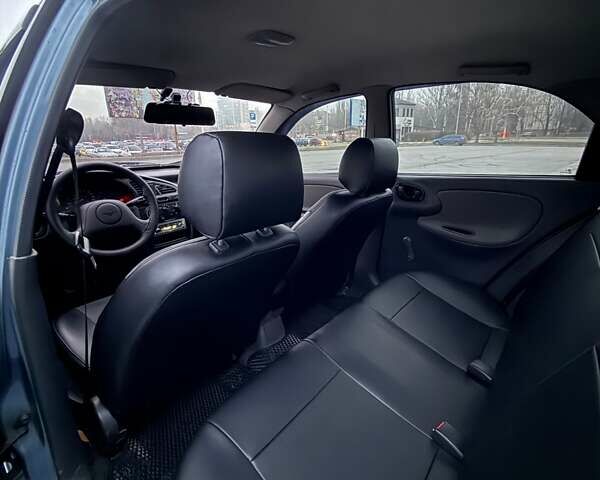 Синий Дэу Ланос, объемом двигателя 1.5 л и пробегом 134 тыс. км за 3500 $, фото 6 на Automoto.ua