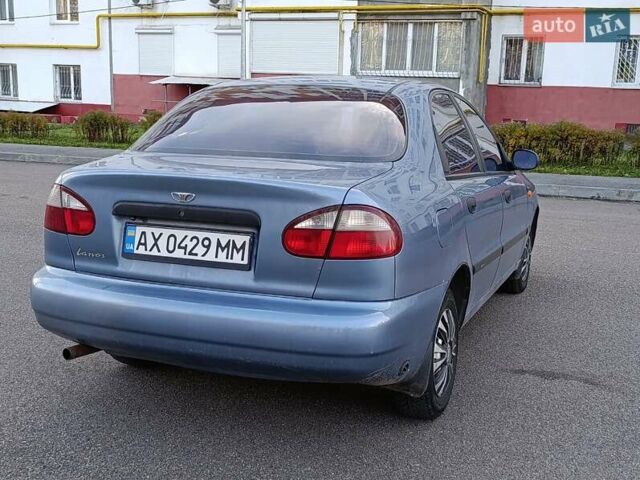 Синій Деу Ланос, об'ємом двигуна 1.5 л та пробігом 183 тис. км за 2400 $, фото 9 на Automoto.ua