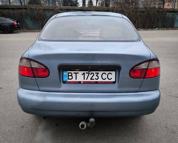 Синий Дэу Ланос, объемом двигателя 1.6 л и пробегом 202 тыс. км за 2700 $, фото 5 на Automoto.ua