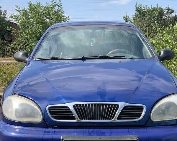 Синий Дэу Ланос, объемом двигателя 1.5 л и пробегом 100 тыс. км за 2000 $, фото 7 на Automoto.ua