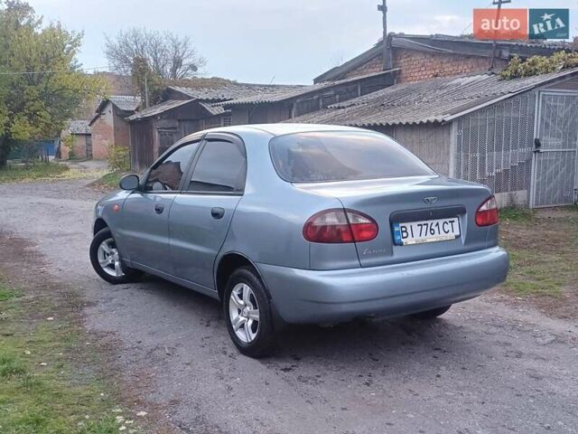 Деу Ланос 2008 у Полтаві на Automoto.ua Синій Деу Ланос, об'ємом двигуна 1.5 л та пробігом 168 тис. км за 2500 $, фото 3 на Automoto.ua
