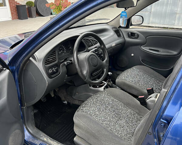 Синий Дэу Ланос, объемом двигателя 1.5 л и пробегом 270 тыс. км за 1900 $, фото 5 на Automoto.ua