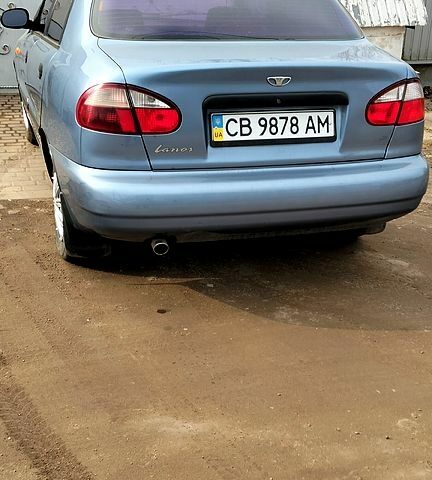 Синий Дэу Ланос, объемом двигателя 1.5 л и пробегом 45 тыс. км за 3200 $, фото 5 на Automoto.ua
