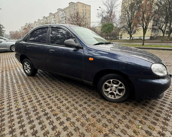 Синий Дэу Ланос, объемом двигателя 1.5 л и пробегом 222 тыс. км за 1500 $, фото 8 на Automoto.ua