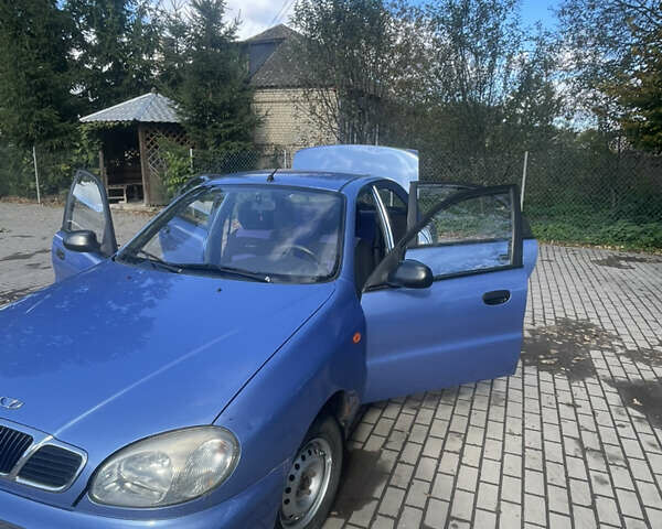 Синий Дэу Ланос, объемом двигателя 1.5 л и пробегом 102 тыс. км за 2600 $, фото 9 на Automoto.ua