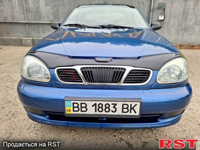 Синий Дэу Ланос, объемом двигателя 1.5 л и пробегом 86 тыс. км за 2600 $, фото 4 на Automoto.ua