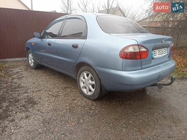 Синий Дэу Ланос, объемом двигателя 1.5 л и пробегом 125 тыс. км за 2900 $, фото 12 на Automoto.ua