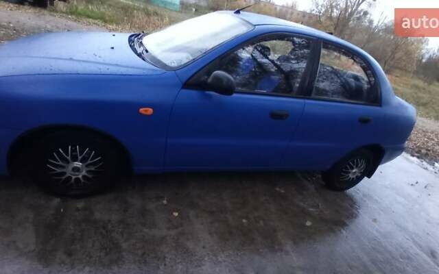 Дэу Ланос 2008 в Пулины (Червоноармейск) на Automoto.ua Синий Дэу Ланос, объемом двигателя 1.5 л и пробегом 250 тыс. км за 2500 $, фото 3 на Automoto.ua