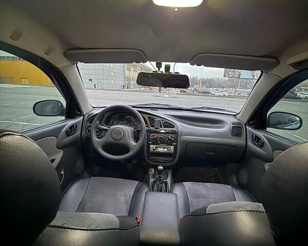 Синий Дэу Ланос, объемом двигателя 1.5 л и пробегом 134 тыс. км за 3500 $, фото 7 на Automoto.ua