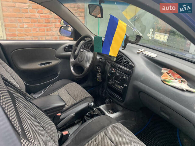 Синій Деу Ланос, об'ємом двигуна 1.5 л та пробігом 222 тис. км за 2500 $, фото 8 на Automoto.ua
