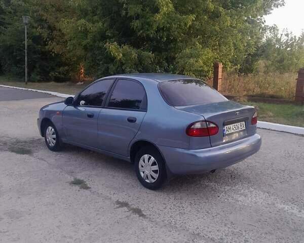 Синий Дэу Ланос, объемом двигателя 1.5 л и пробегом 127 тыс. км за 2800 $, фото 6 на Automoto.ua