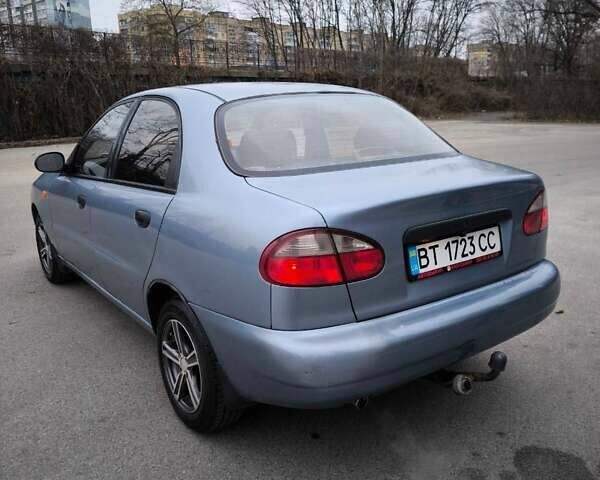 Синий Дэу Ланос, объемом двигателя 1.6 л и пробегом 202 тыс. км за 2700 $, фото 6 на Automoto.ua