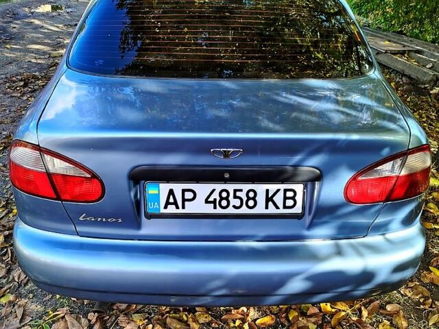 Синий Дэу Ланос, объемом двигателя 1.5 л и пробегом 195 тыс. км за 2400 $, фото 8 на Automoto.ua
