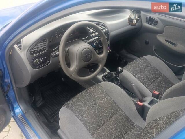 Синий Дэу Ланос, объемом двигателя 1.5 л и пробегом 100 тыс. км за 2750 $, фото 32 на Automoto.ua