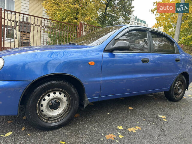Дэу Ланос 2008 в Киеве на Automoto.ua Синий Дэу Ланос, объемом двигателя 1.4 л и пробегом 138 тыс. км за 2500 $, фото 1 на Automoto.ua